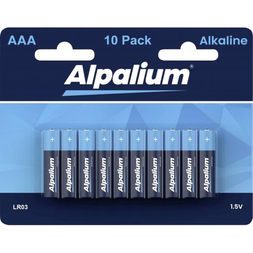 Alpalium mikrotužková baterie AAA alkalicko-manganová 1.5 V 10 ks