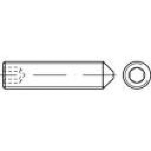 TOOLCRAFT 1062759 závitový kolík M4 16 mm nerezová ocel A4 25 ks