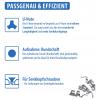 GSR B04042165 záhlubník 16.5 mm HSS broušený válcová stopka 1 ks