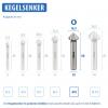 GSR B04042165 záhlubník 16.5 mm HSS broušený válcová stopka 1 ks