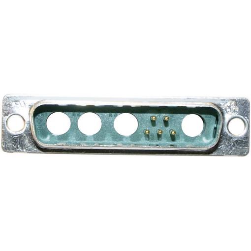 Conec 9W4 3009W4PCM99A10X D-SUB hybridní konektor 180 ° pájecí kalíšek 1 ks