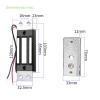 Zápustný elektromagnetický zámek 60Kg, 12V | SEBURY EM-60SD