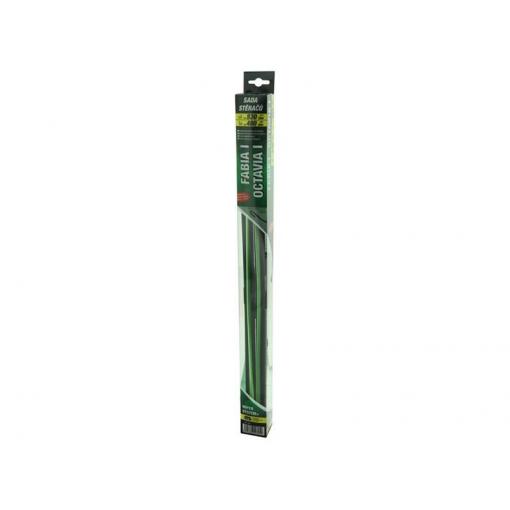 Ploché stěrače COMPASS FLAT SET 530+480mm GREEN OCT I/FAB I