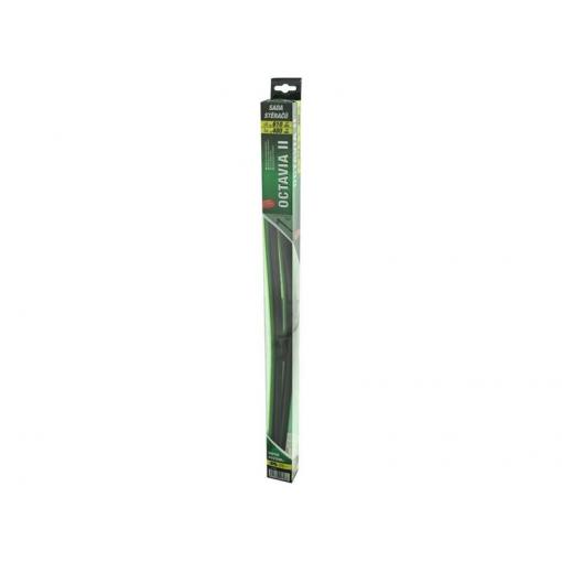 Ploché stěrače COMPASS FLAT SET 610+480mm GREEN OCT II