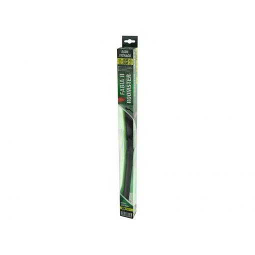 Ploché stěrače COMPASS FLAT SET 530+530mm GREEN FAB II