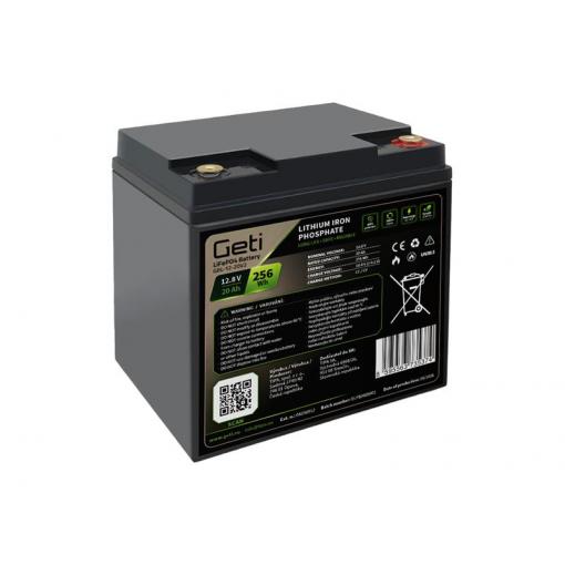 Baterie LiFePO4 12,8V 20Ah GETI GBL-12-20V2