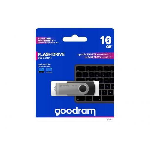 Flash disk GOODRAM USB 3.2 16 GB černý