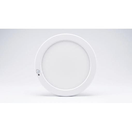 Svítidlo LED ELWATT POLTON ELW-228 přisazené/vestavné 10/15/18W 1800lm, 3CCT 3000/4000/6500K, kruhové, s infračidlem,  bílé