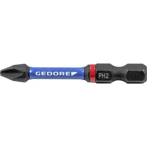Gedore 666 TR50 PH2-02 sada bitů, křížový PH, 1/4