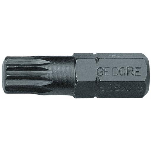 Gedore 6569410 885X 10 bit s více hranami Pohon (šroubovák): 5/16 Typ zakončení: čtyřzub (XZN) M10 38 mm