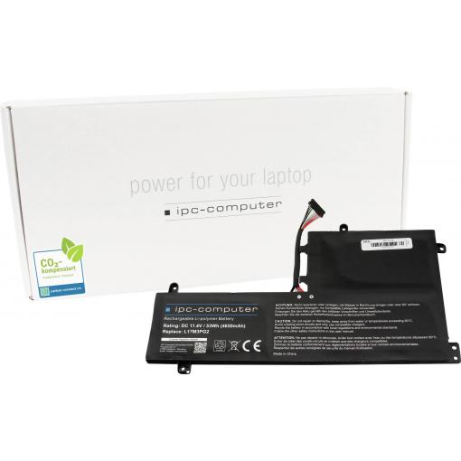 ipc-computer akumulátor do notebooku Akku L17M3PG2 (long cable) REPLACE 11.40 V 4650 mAh IPC-Computer