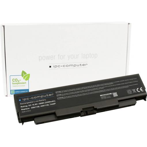 ipc-computer akumulátor do notebooku Akku LE T440P-68-3S2P REPLACE 10.80 V 5200 mAh IPC-Computer