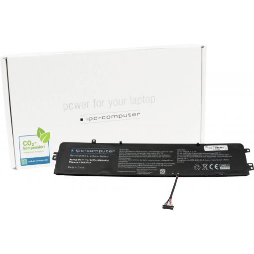 ipc-computer akumulátor do notebooku Akku L14M3P24 REPLACE 11.10 V 4000 mAh IPC-Computer
