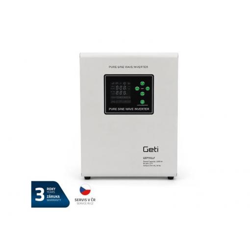 Zdroj záložní GETI GEP701LF sinus 700W nástěnný (1000VA)