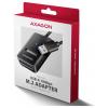 AXAGON ADM2-AM USB 3.2 (Gen 2) M.2 1 port Adaptér M.2 SSD