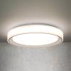 Solight LED osvětlení s dálkovým ovladačem Floco, 30W + 6W RGB, 2100lm, 40cm, změna chromatičnosti, stmívatelné - WO8015