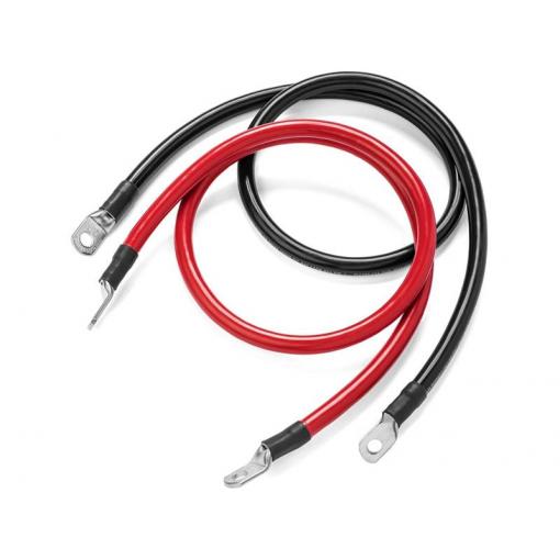 Propojovací kabely pro baterie 100cm AWG4  (červený+černý)