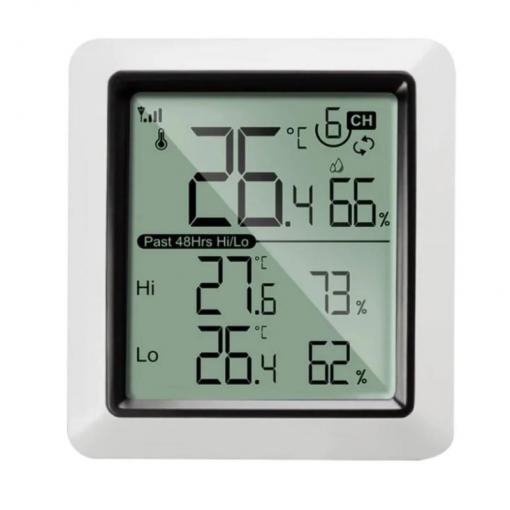 Displej Ecowitt WH0298 k teploměru WN31 a bazénovému teploměru WN36