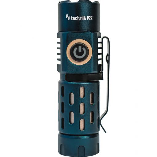 Svítilna TECHNIK Flashlight MT-P22 nabíjecí, aku 16340 850mAh, 800lm