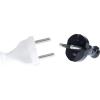 Instalační vidlice WT-2 2P přímá, bílá, W-98131
