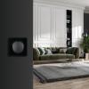 Vypínač ELECTROMALT OVAL OVA1021B černý