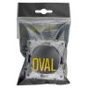Vypínač ELECTROMALT OVAL OVA1021B černý