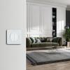 Vypínač ELECTROMALT OVAL OVA1008W bílý