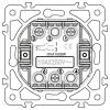 Vypínač ELECTROMALT OVAL OVA1008W bílý