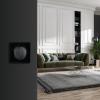 Vypínač ELECTROMALT OVAL OVA1008B černý