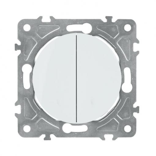 Vypínač ELECTROMALT OVAL OVA1009W bílý