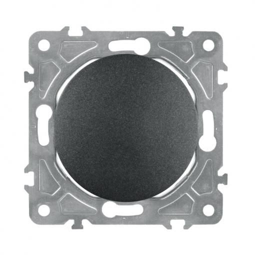 Vypínač ELECTROMALT OVAL OVA1007B černý