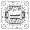 Spínač na rolety ELECTROMALT OVAL OVA1030W bílý