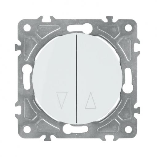 Spínač na rolety ELECTROMALT OVAL OVA1030W bílý