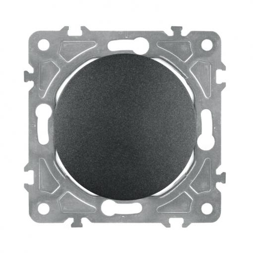 Vypínač ELECTROMALT OVAL OVA1006B černý