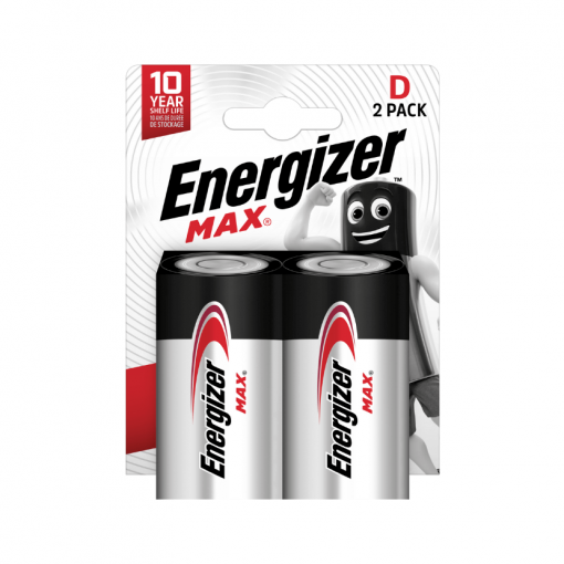 Baterie Energizer LR20 MAX cena za balení 2 ks