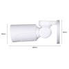 Venkovní válcová PTZ IP kamera, 8 Mpx (4K), 5× zoom, IR, audio | HICO X5I-M8S