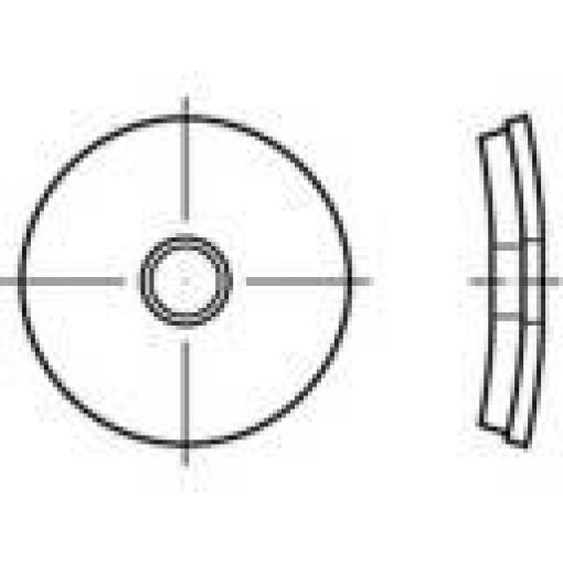 těsnění 19 mm 6.8 mm nerezová ocel A2 1000 ks TOOLCRAFT 1070019