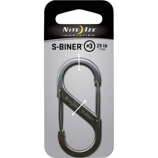 NITE Ize NI-SB3-03-11 karabina S-Biner Gr. 3 67 mm x 29 mm 1 ks