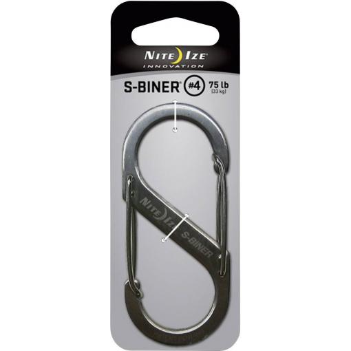 NITE Ize NI-SB4-03-11 karabina S-Biner Gr. 4 89 mm x 38 mm 1 ks