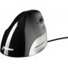 Evoluent Vertical Mouse Standard Right VMSR optická ergonomická myš, přenos USB, 2 tlačítko, 1200 dpi, černá/stříbrná