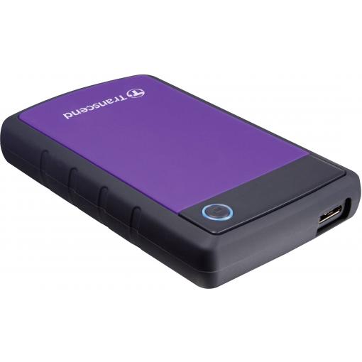 Transcend StoreJet® 25H3, StoreJet® 25H3, 2 TB, externí HDD 6,35 cm (2,5), USB 3.2 (Gen 1x1) , nachová, TS2TSJ25H3P