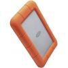 LaCie Rugged Mini, Rugged Mini, 2 TB, externí HDD 6,35 cm (2,5), USB 3.2 (Gen 1x1) , stříbrná, oranžová, 9000298