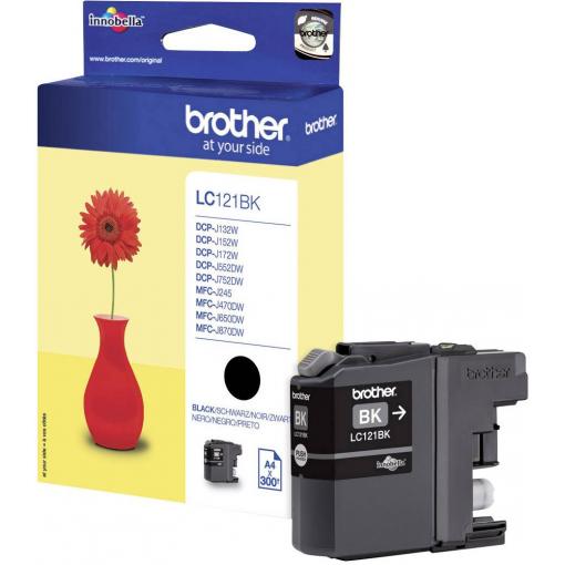 Brother Ink LC-121BK originál černá LC-121 BK