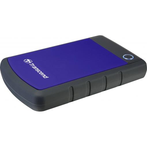 Transcend StoreJet® 25H3B, StoreJet® 25H3B, 2 TB, externí HDD 6,35 cm (2,5), USB 3.2 (Gen 1x1) , modrá, šedá, TS2TSJ25H3B