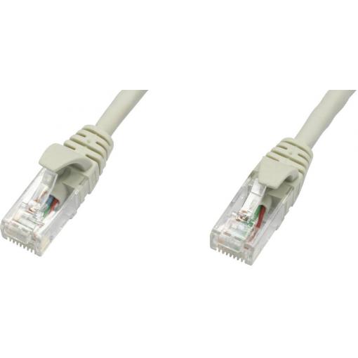 Telegärtner 100009373 RJ45 síťové kabely, propojovací kabely CAT 5 U/UTP 25.00 m šedá samozhášecí 1 ks