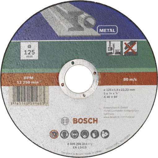 Bosch Accessories A 46 T BF 2609256314 řezný kotouč rovný 115 mm 1 ks kov