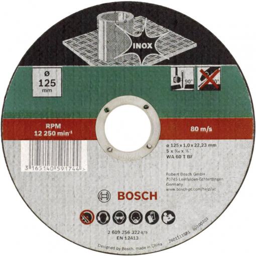Bosch Accessories WA 60 T BF 2609256320 řezný kotouč rovný 115 mm 1 ks nerezová ocel, kov