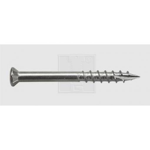 SWG 4009155752822 terasové šrouby 5 mm 50 mm T profil nerezová ocel C1 125 ks
