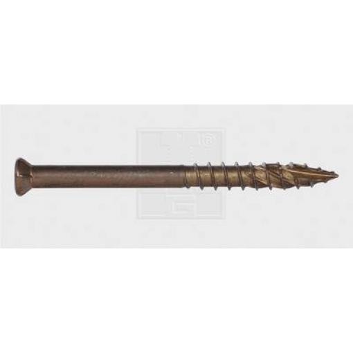 SWG 4009155754604 terasové šrouby 5.5 mm 50 mm T profil nerezová ocel A2, tepelně obráběná 500 ks