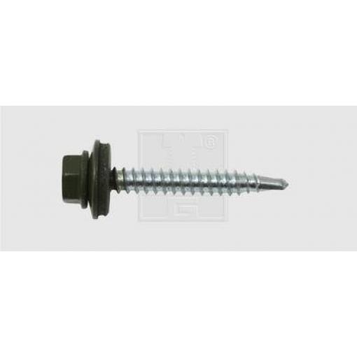 SWG 2114825220 závrtný šroub 4.8 mm 25 mm vnější šestihran ocel pozinkované 100 ks